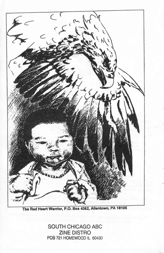 The Rod Fioart Warrio, P.0. Box 4362, Allentown, PA 18105  SOUTH CHICAGO ABC  ZINE DISTRO POB 721 HOMEWOOD IL 60430 